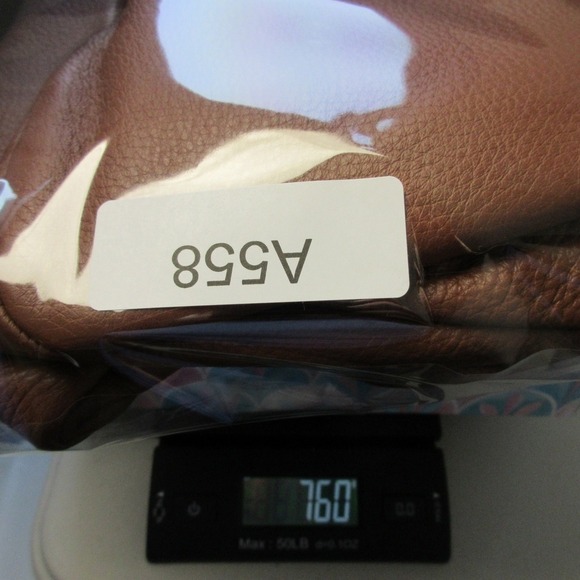 Peruzzi Italian Leather Shoulder Bag Women Brown Purse Handbag Tote Designer 760 - Picture 10 of 16